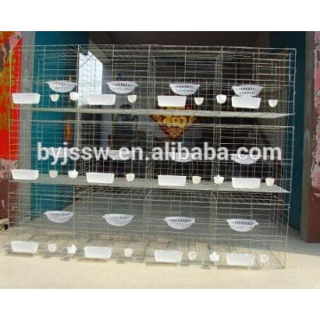 Galvanized Welded Wire Poultry Cages for Chickens / Pigeons / Rabbits